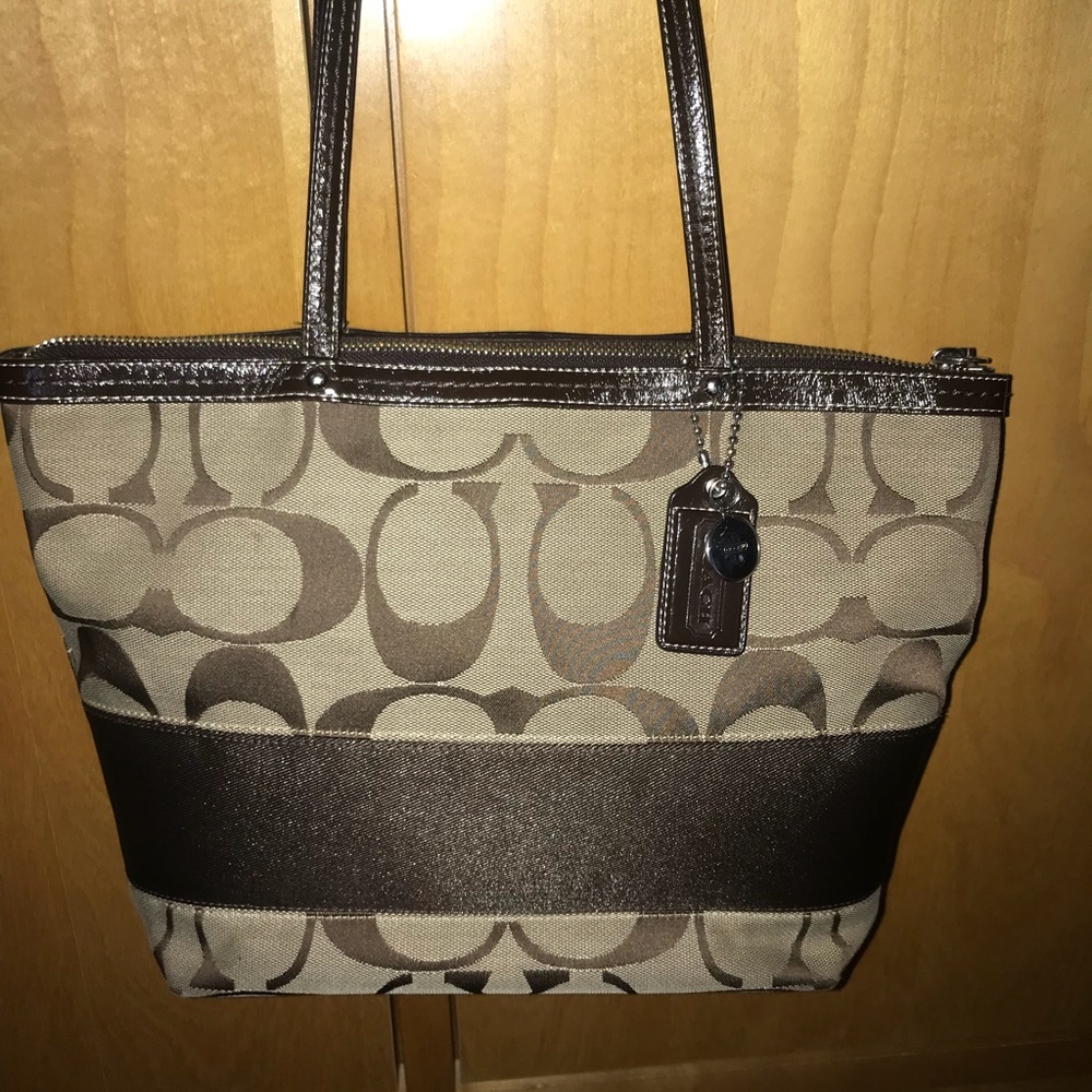 Coach tote purse